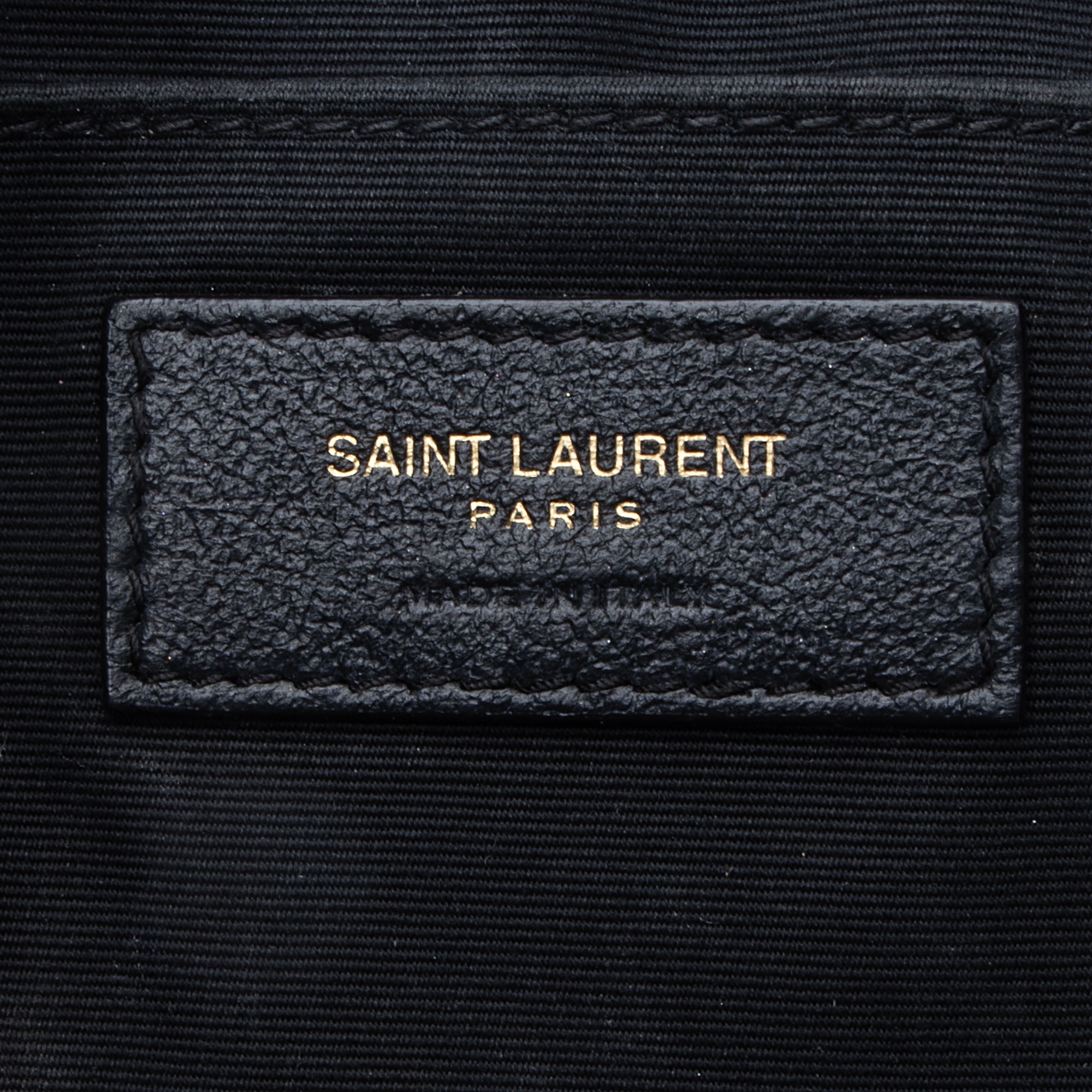 Saint Laurent Matelasse Calfskin Monogram Lou Camera Bag (SHF-23153)