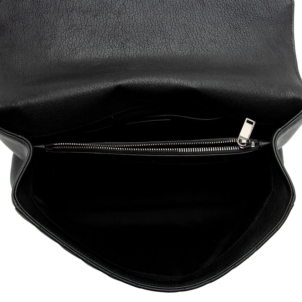 Saint Laurent Matelasse Calfskin Monogram College Large Shoulder Bag (SHF-6MZ4bL)