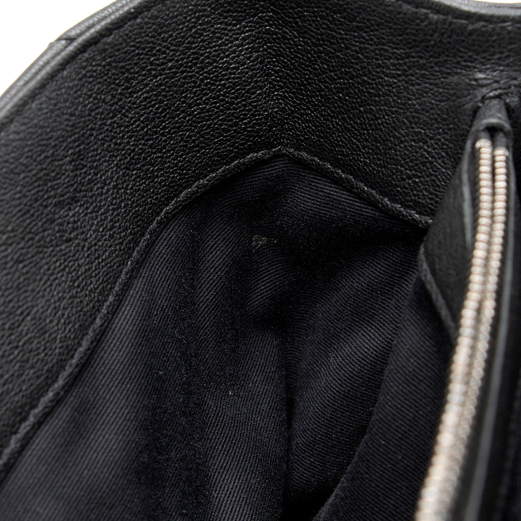 Saint Laurent Matelasse Calfskin Monogram College Large Shoulder Bag (SHF-gvwSDh)