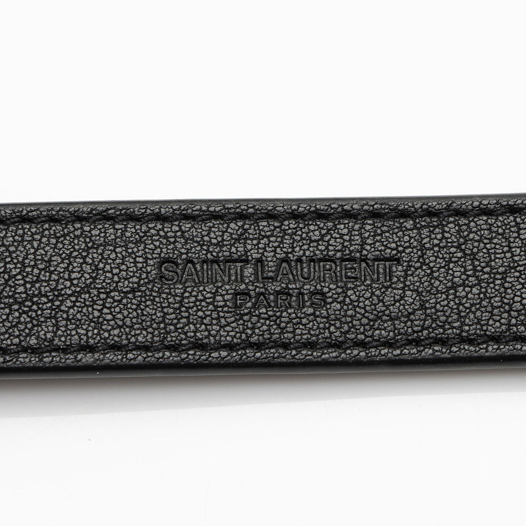 Saint Laurent Matelasse Calfskin Monogram College Medium Shoulder Bag (SHF-MMt0qg)