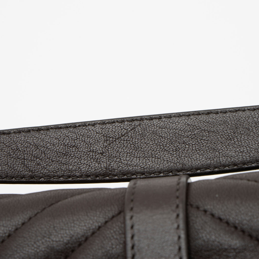 Saint Laurent Matelasse Calfskin Monogram College Medium Shoulder Bag