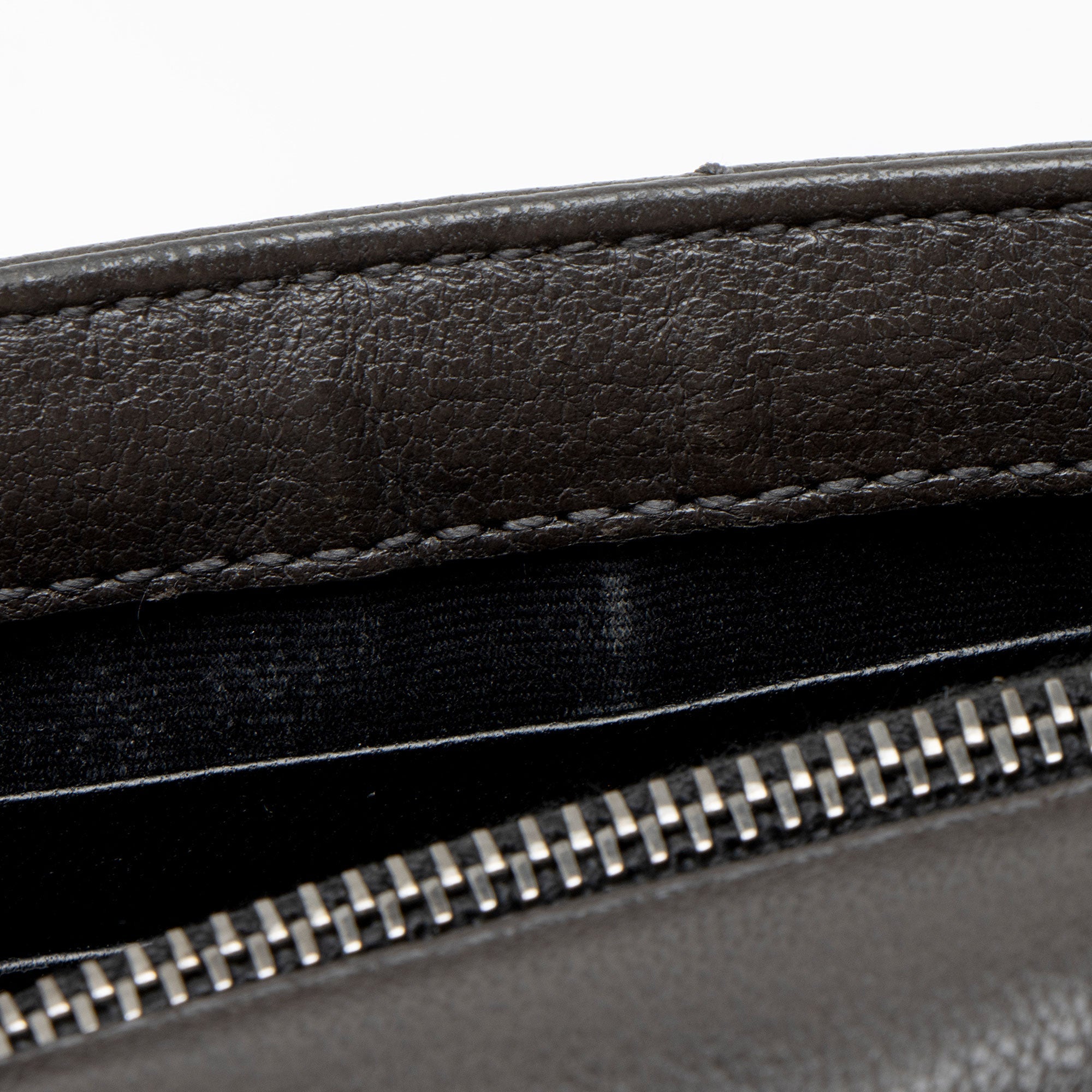 Saint Laurent Matelasse Calfskin Monogram College Mini Shoulder Bag