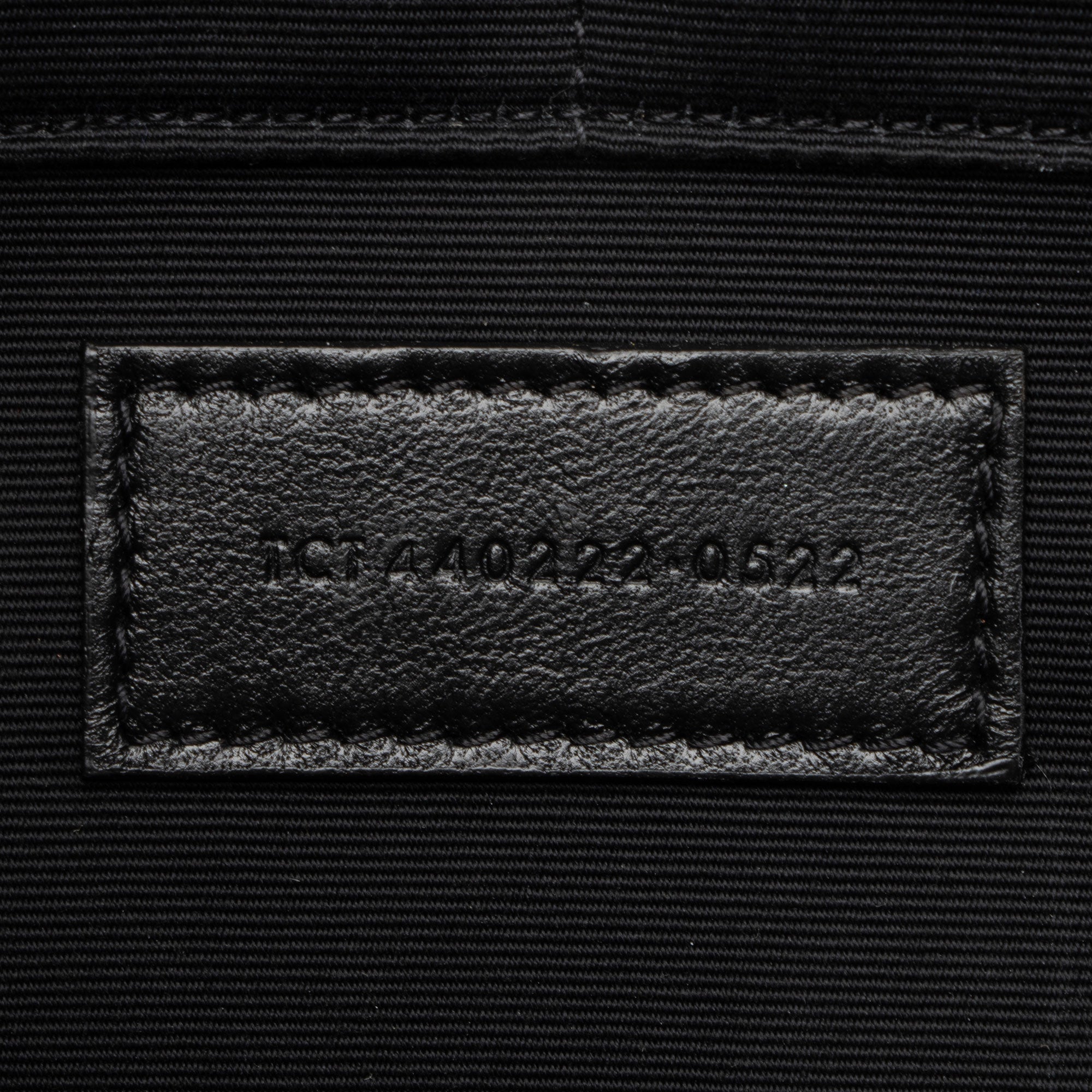 Saint Laurent Matelasse Calfskin Monogram Large Wristlet