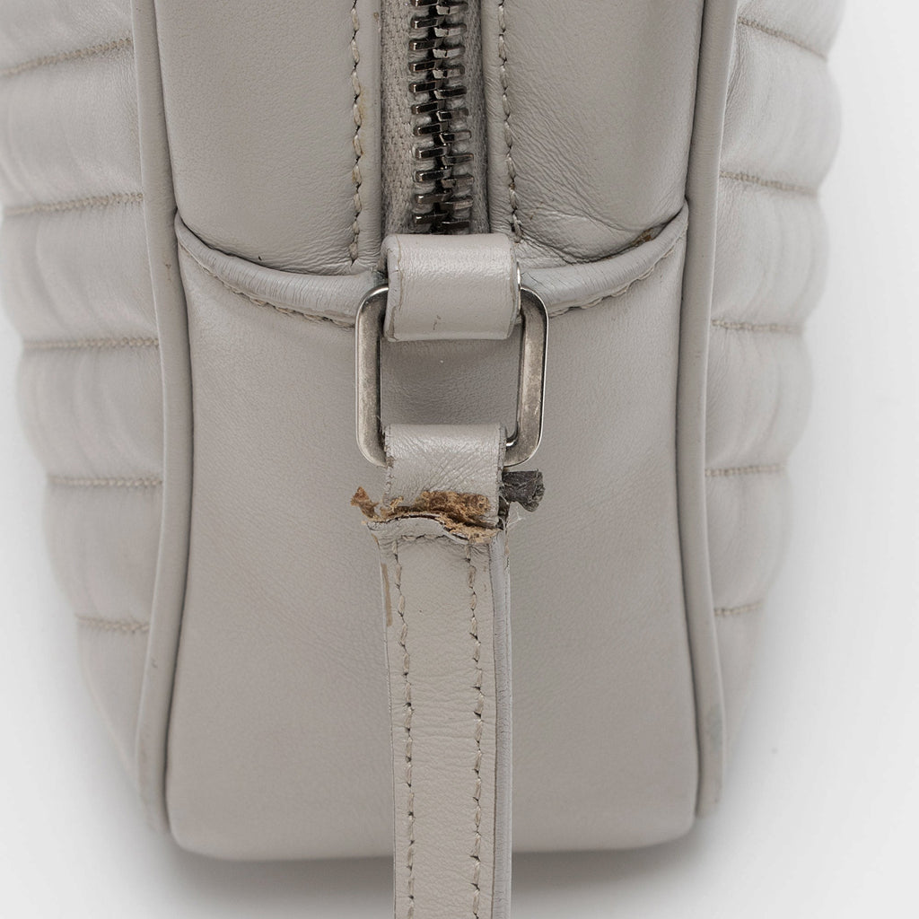 Saint Laurent Matelasse Calfskin Monogram Lou Camera Bag - FINAL SALE (SHF-iTLHGg)
