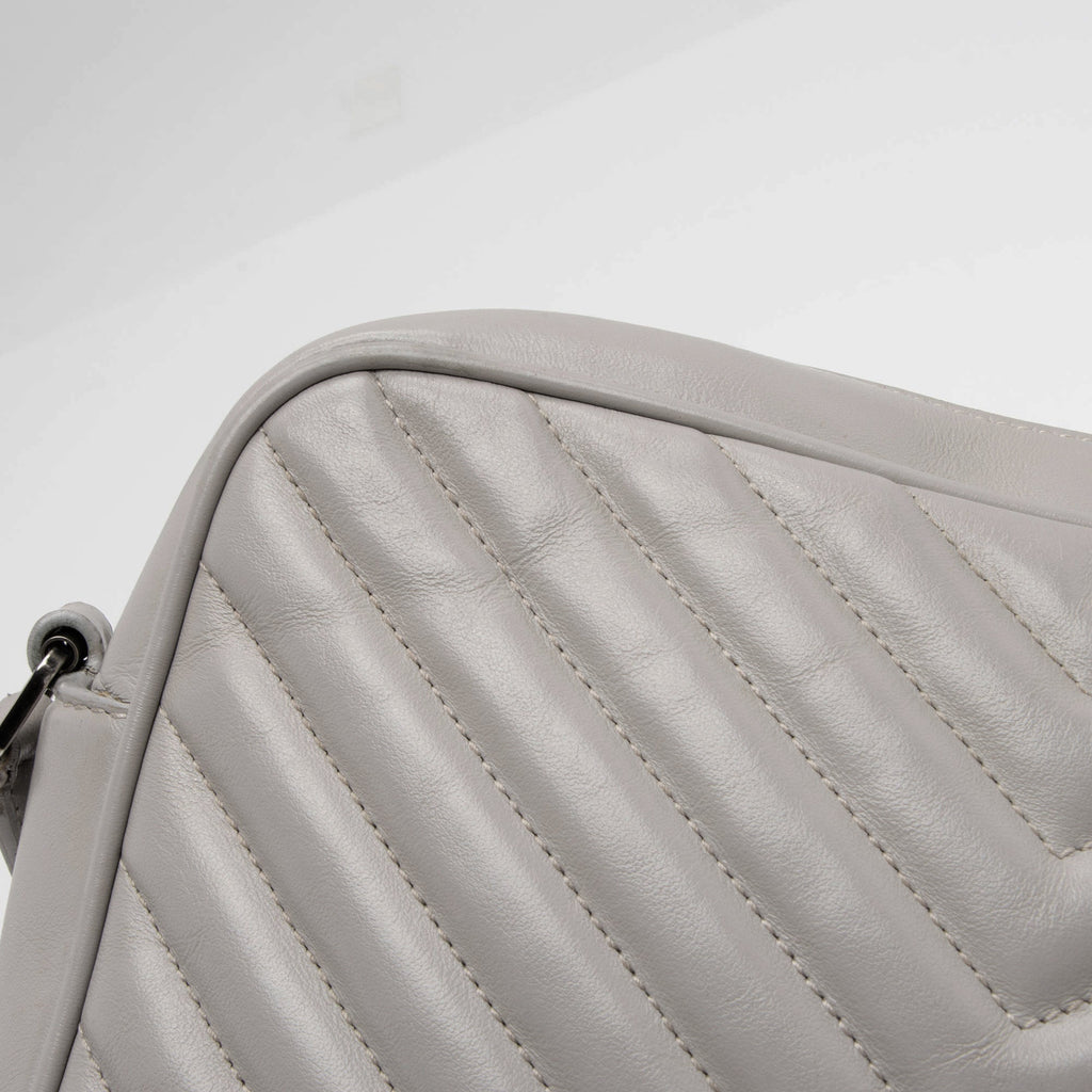 Saint Laurent Matelasse Calfskin Monogram Lou Camera Bag - FINAL SALE (SHF-iTLHGg)
