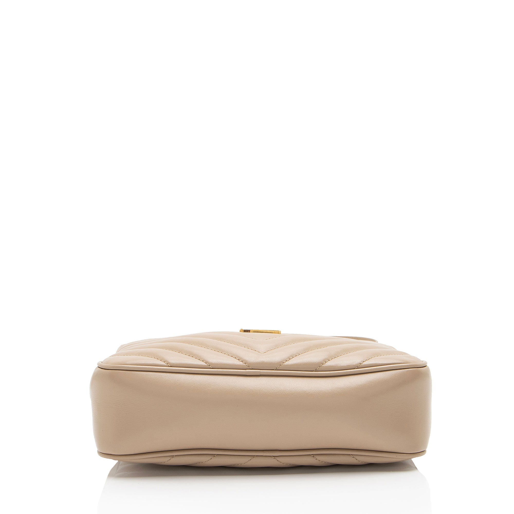 Saint Laurent Matelasse Calfskin Monogram Lou Camera Bag (SHF-0p6Ezh)