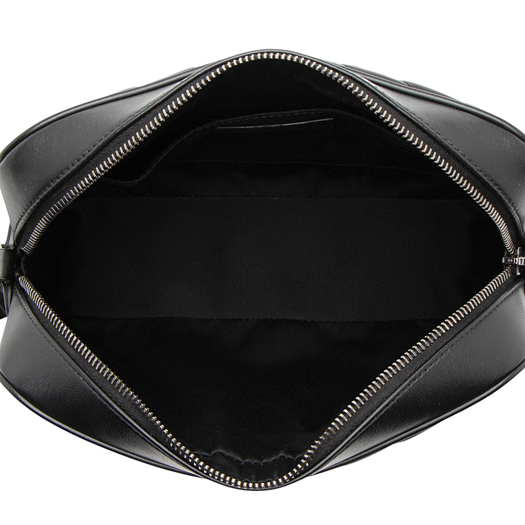 Saint Laurent Matelasse Calfskin Monogram Lou Camera Bag (SHF-rTeesm)