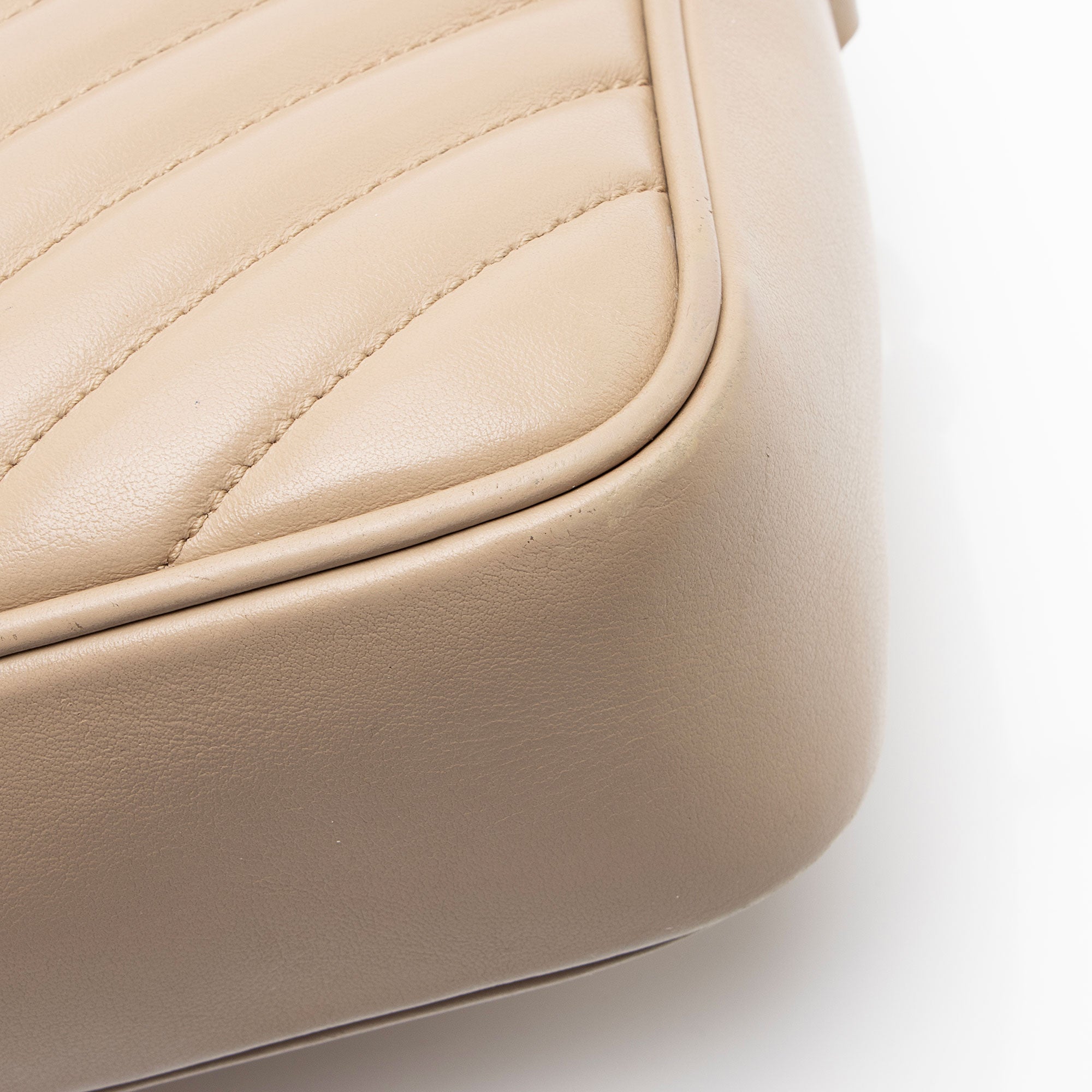 Saint Laurent Matelasse Calfskin Monogram Lou Camera Bag