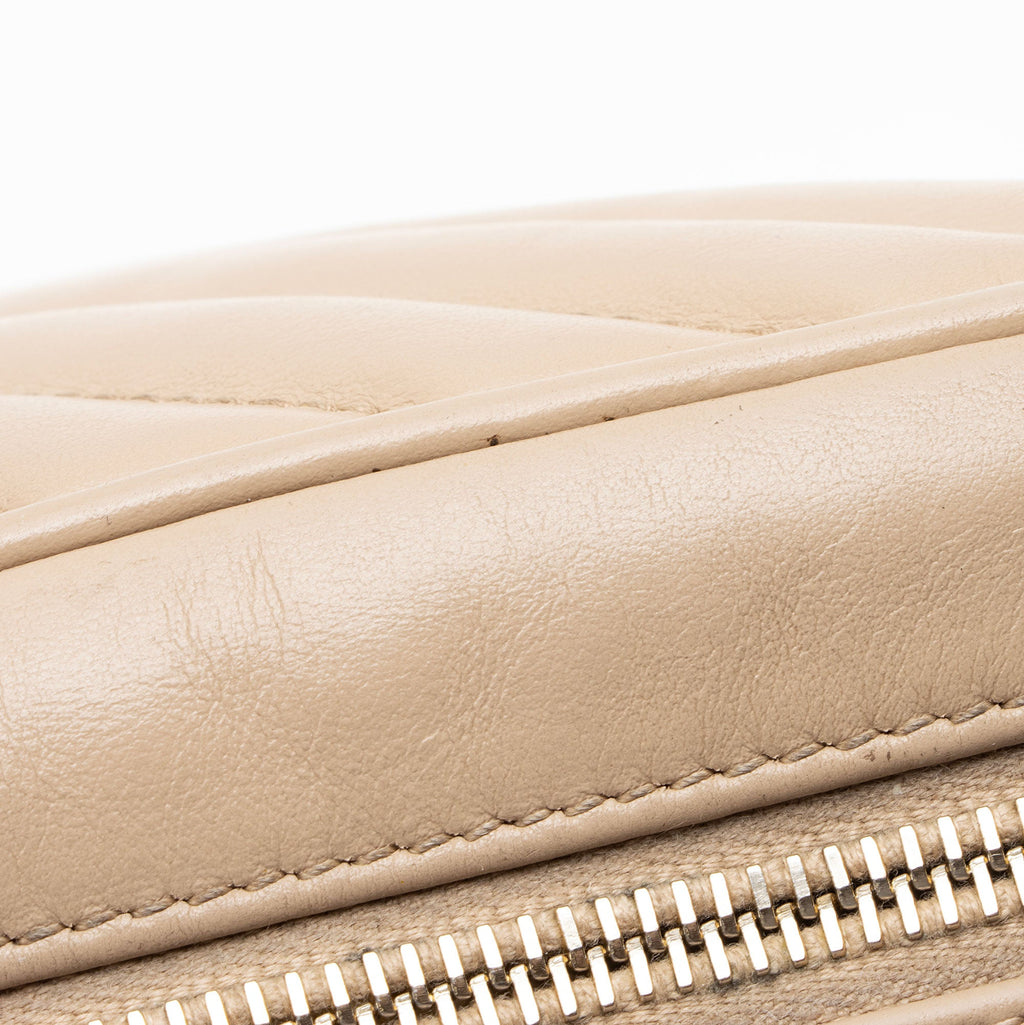 Saint Laurent Matelasse Calfskin Monogram Lou Camera Bag