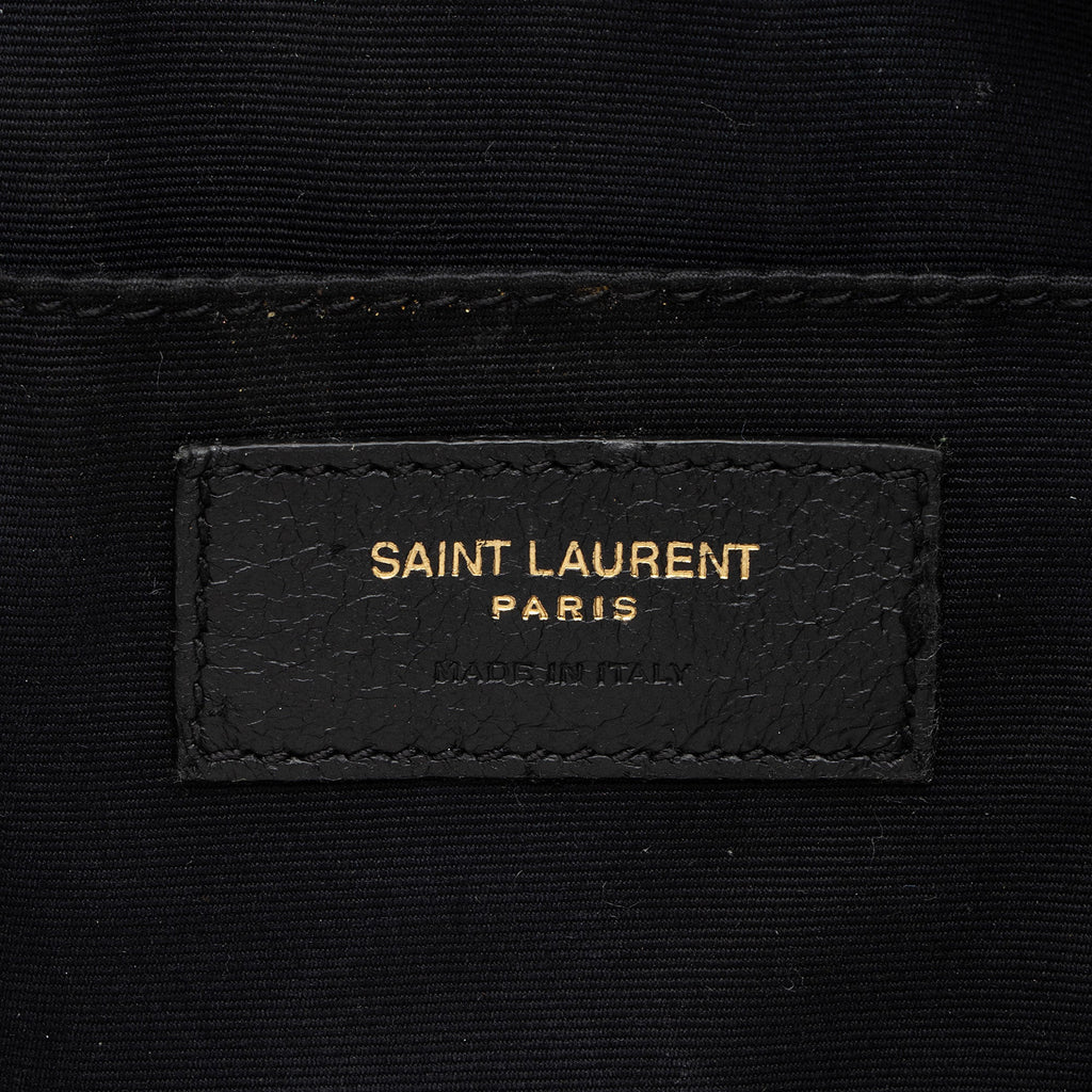 Saint Laurent Matelasse Calfskin Monogram Lou Camera Bag