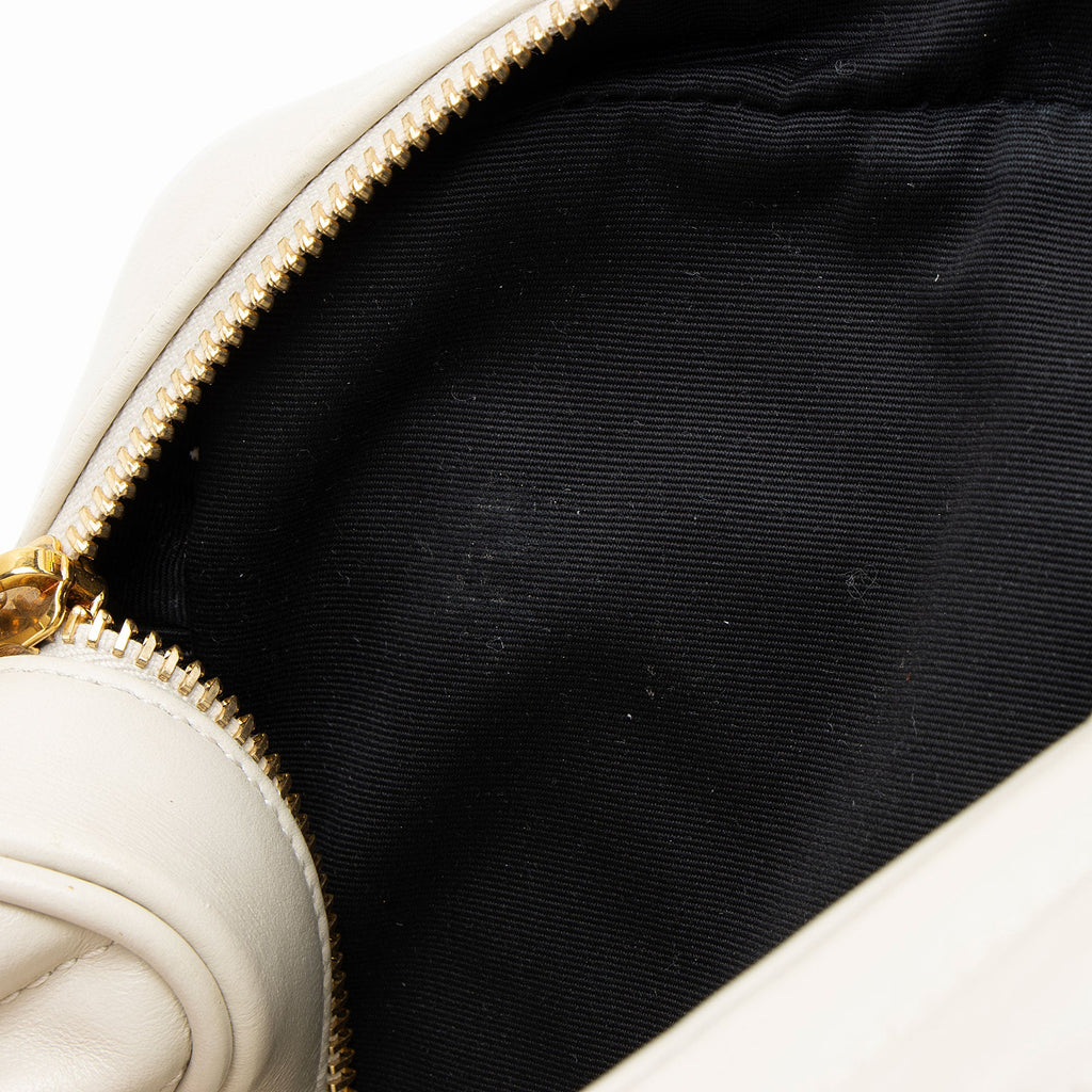 Saint Laurent Matelasse Calfskin Monogram Lou Camera Bag