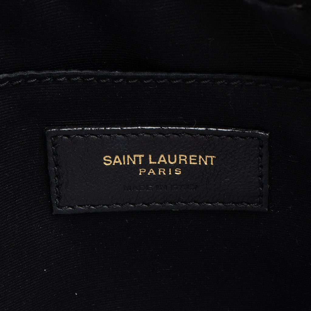 Saint Laurent Matelasse Calfskin Monogram Lou Camera Bag