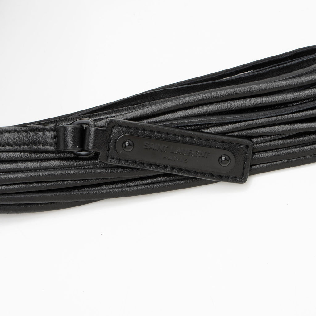 Saint Laurent Matelasse Calfskin Monogram Lou Camera Bag