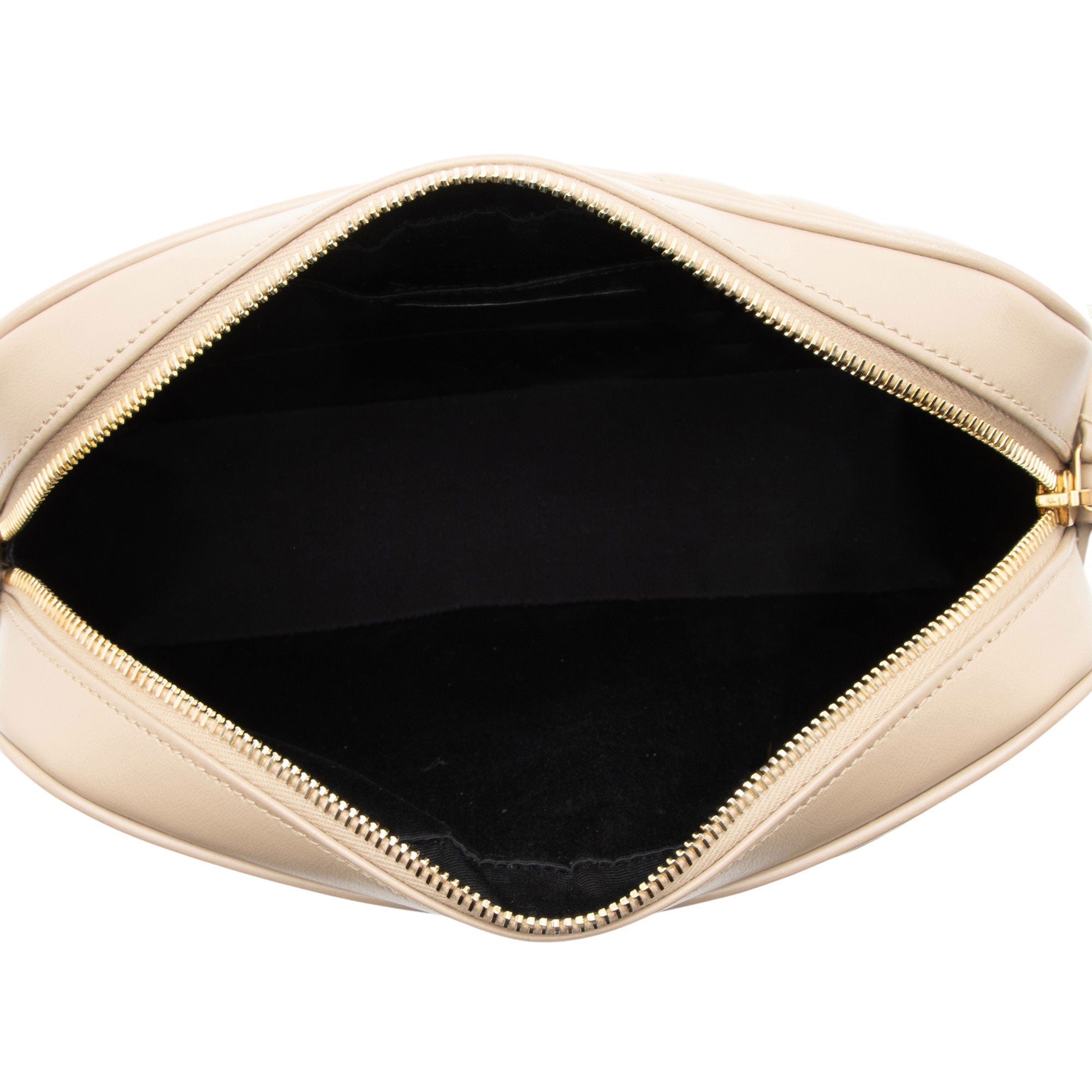 Saint Laurent Matelasse Calfskin Monogram Lou Camera Bag