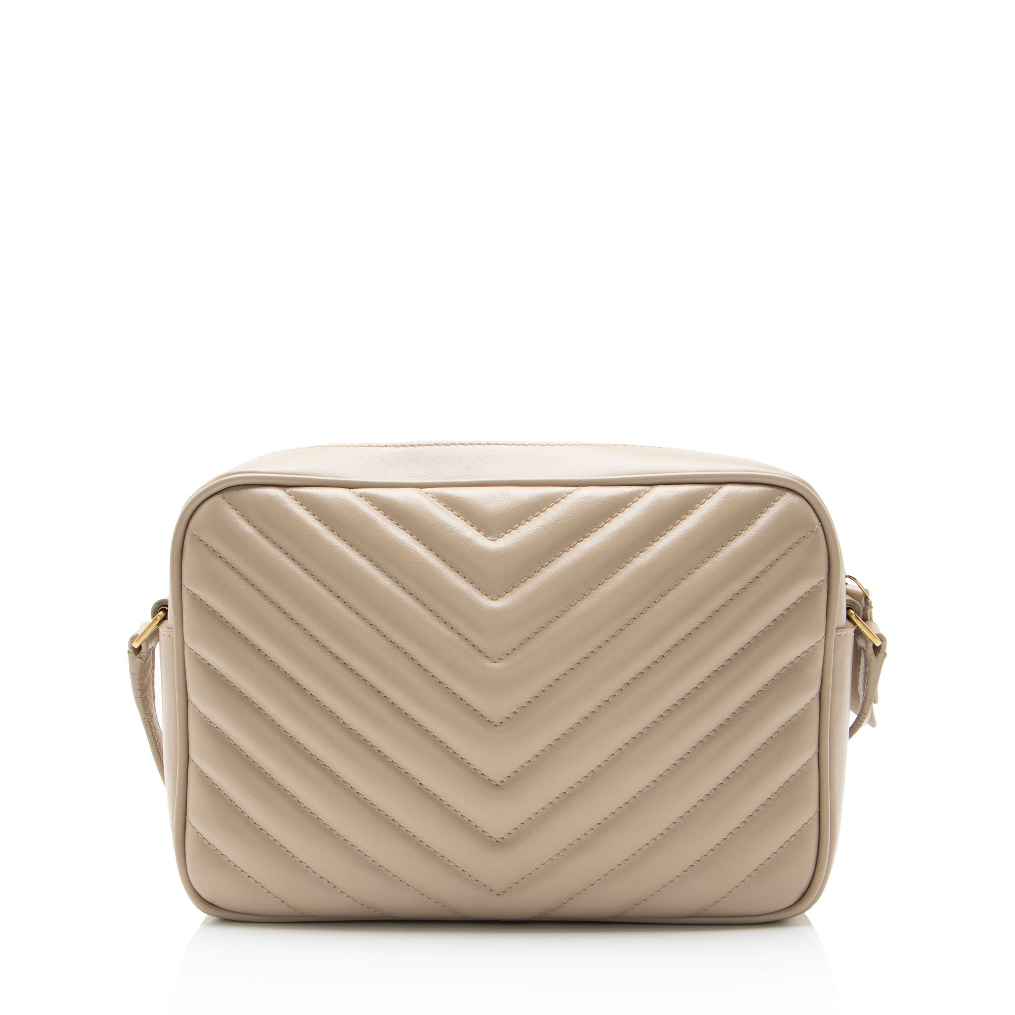 Saint Laurent Matelasse Calfskin Monogram Lou Camera Bag