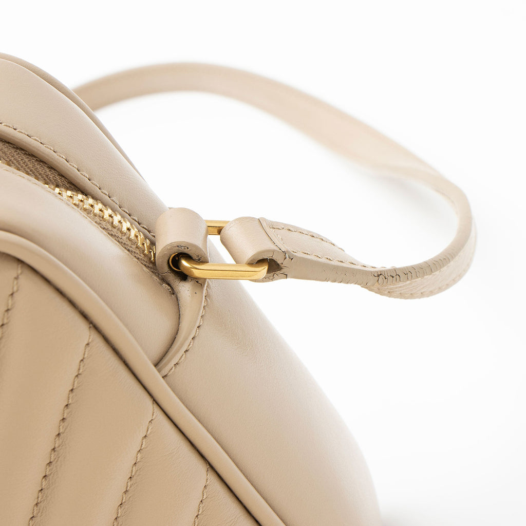 Saint Laurent Matelasse Calfskin Monogram Lou Camera Bag