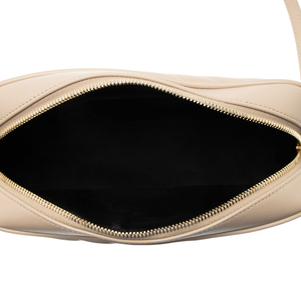 Saint Laurent Matelasse Calfskin Monogram Lou Camera Bag