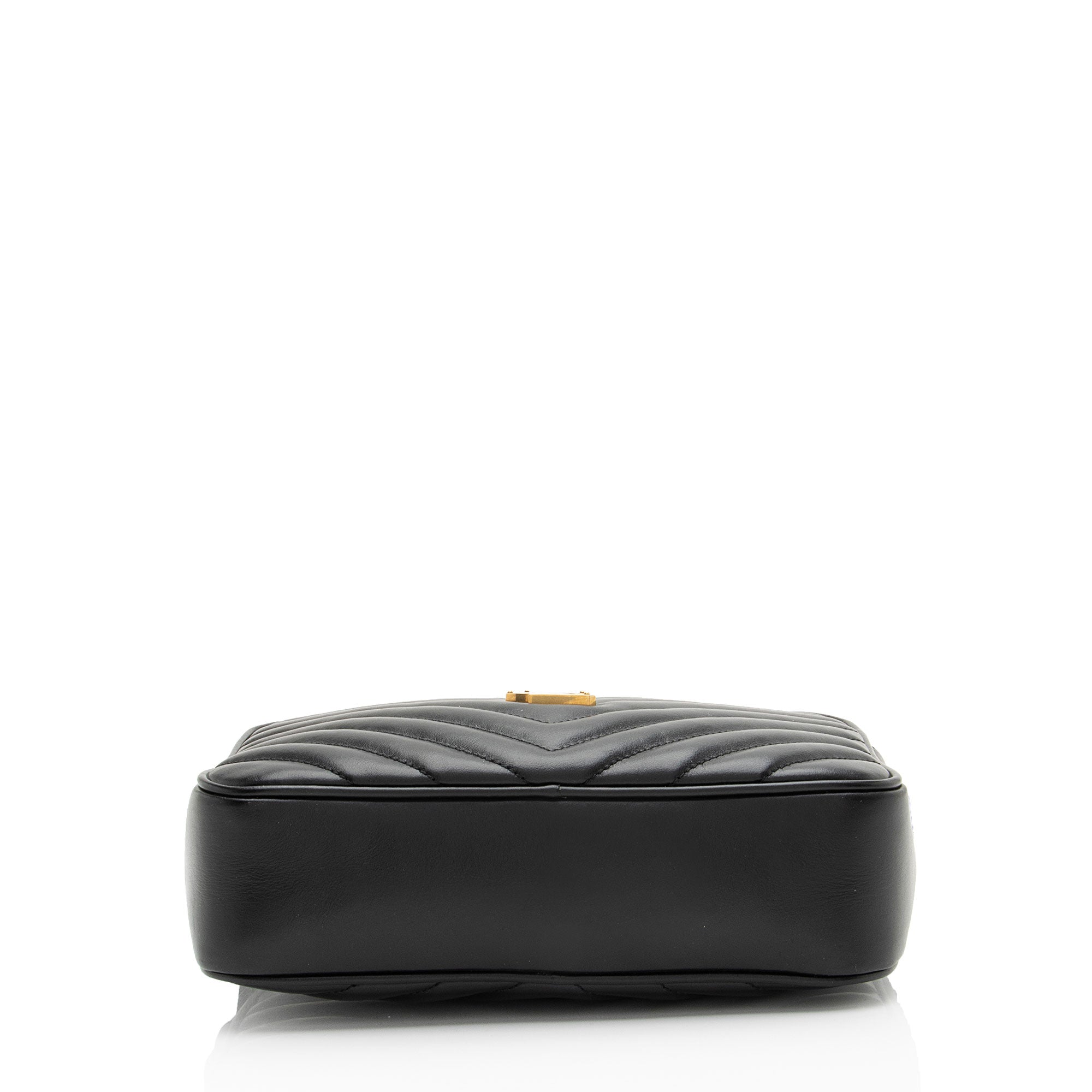 Saint Laurent Matelasse Calfskin Monogram Lou Camera Bag