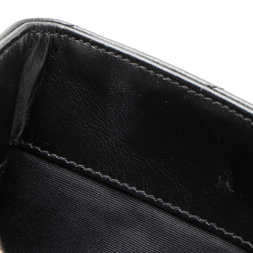 Saint Laurent Matelasse Calfskin Monogram LouLou Chain Large Shoulder Bag
