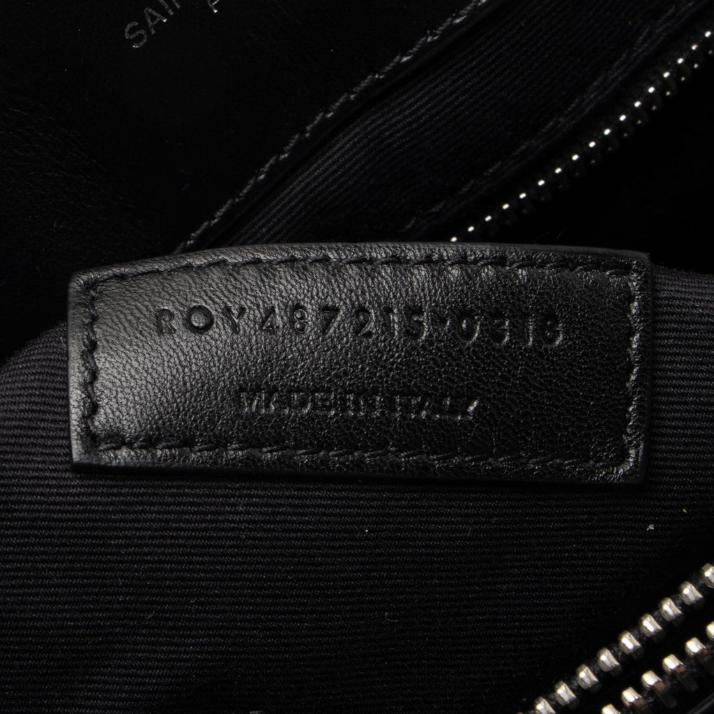 Saint Laurent Matelasse Calfskin Monogram LouLou Chain Large Shoulder Bag
