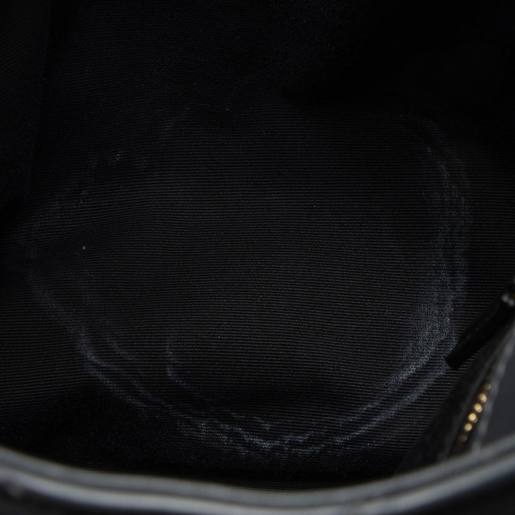 Saint Laurent Matelasse Calfskin Monogram LouLou Chain Medium Shoulder Bag