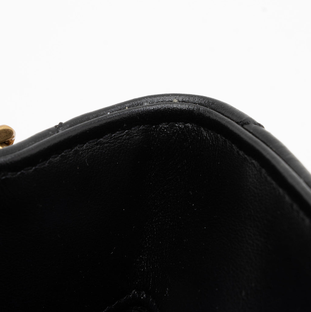 Saint Laurent Matelasse Calfskin Monogram LouLou Chain Medium Shoulder Bag