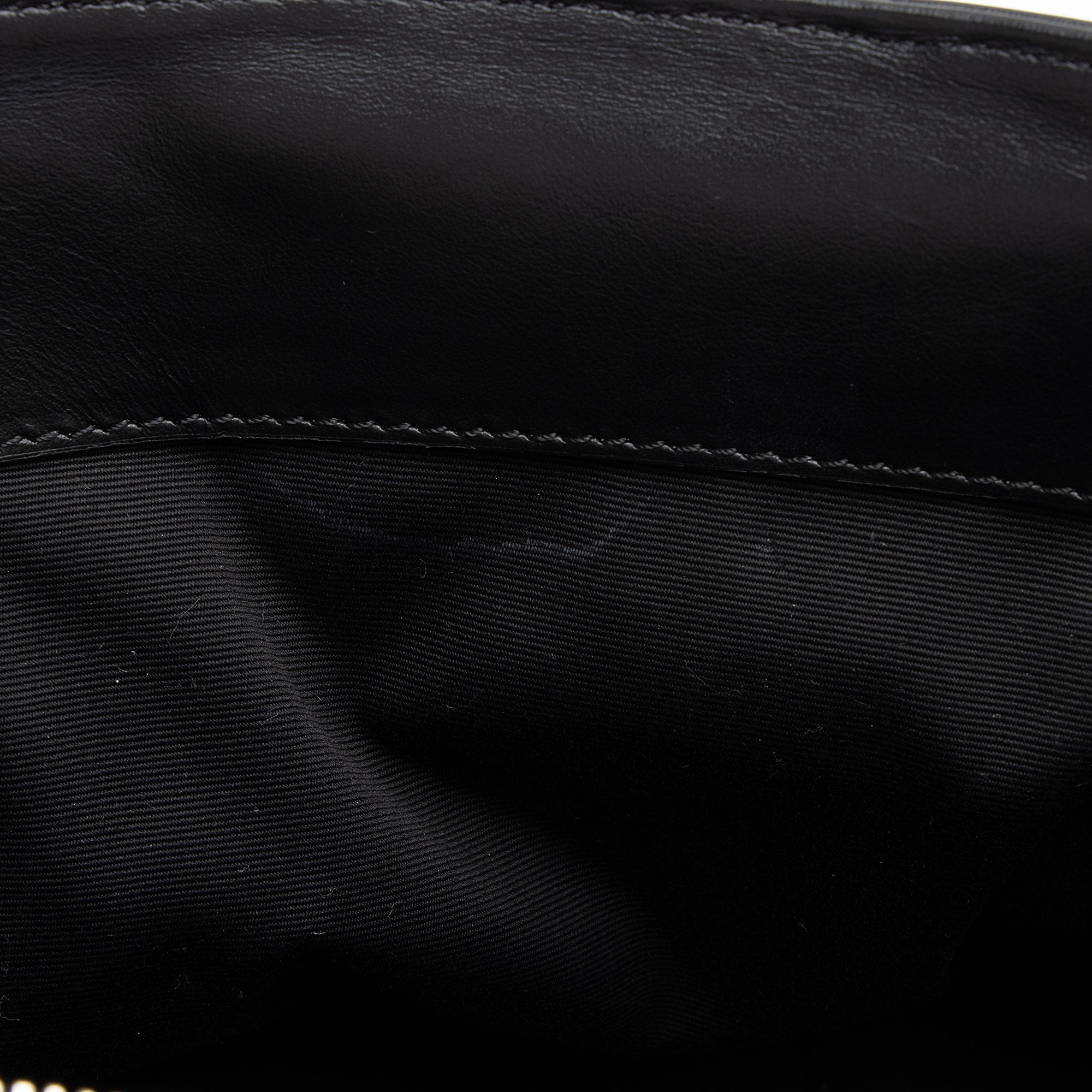 Saint Laurent Matelasse Calfskin Monogram LouLou Chain Medium Shoulder Bag (SHF-3CcYFQ)