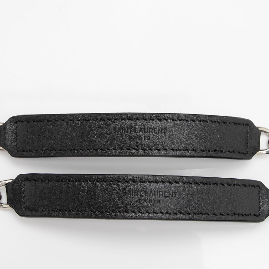 Saint Laurent Matelasse Calfskin Monogram LouLou Chain Medium Shoulder Bag (SHF-3CcYFQ)
