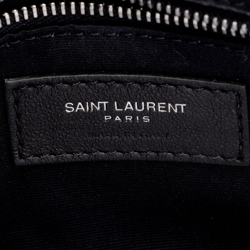 Saint Laurent Matelasse Calfskin Monogram LouLou Chain Medium Shoulder Bag (SHF-nVNU3H)
