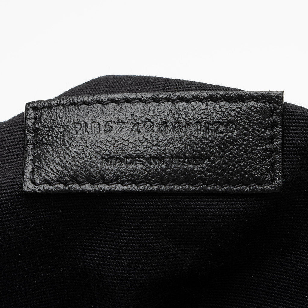 Saint Laurent Matelasse Calfskin Monogram LouLou Chain Medium Shoulder Bag (SHF-m6cEGy)