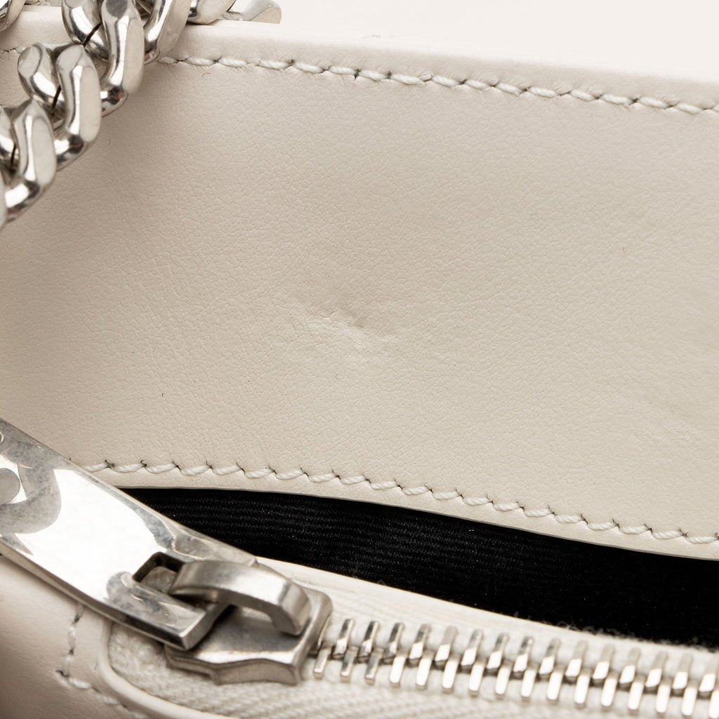 Saint Laurent Matelasse Calfskin Monogram LouLou Chain Medium Shoulder Bag (SHF-p5hSxF)