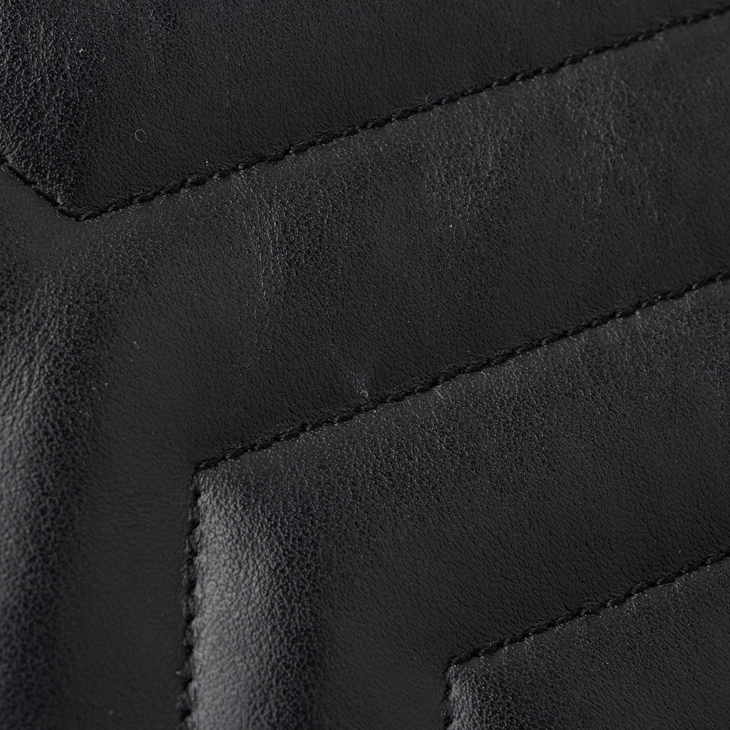 Saint Laurent Matelasse Calfskin Monogram LouLou Chain Medium Shoulder Bag (SHF-qrpSTt)