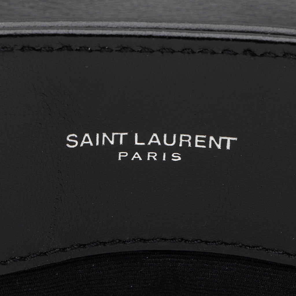 Saint Laurent Matelasse Calfskin Monogram LouLou Chain Medium Shoulder Bag