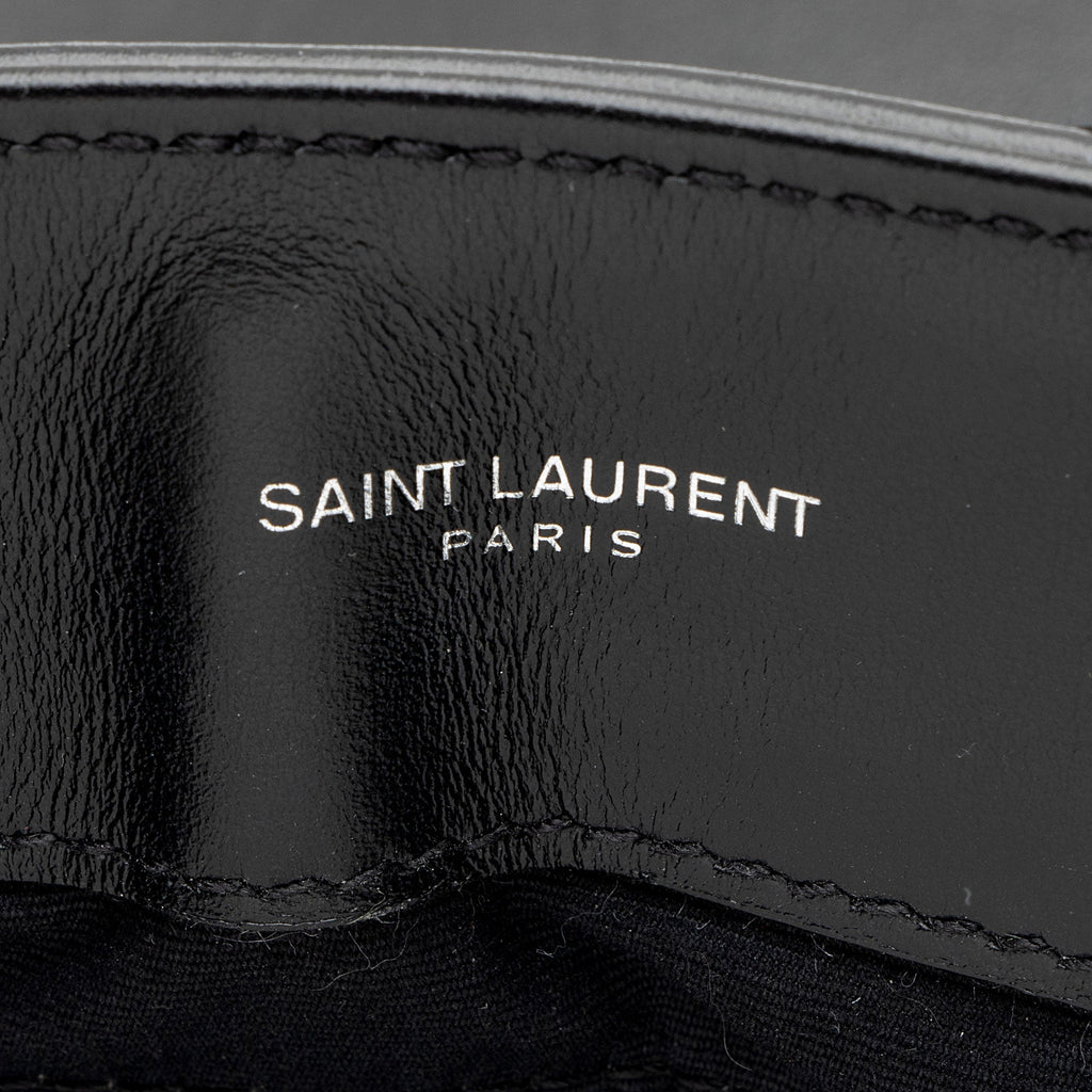 Saint Laurent Matelasse Calfskin Monogram LouLou Chain Medium Shoulder Bag