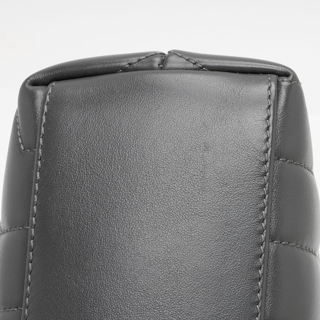 Saint Laurent Matelasse Calfskin Monogram LouLou Chain Small Crossbody (SHF-B5OsZv)