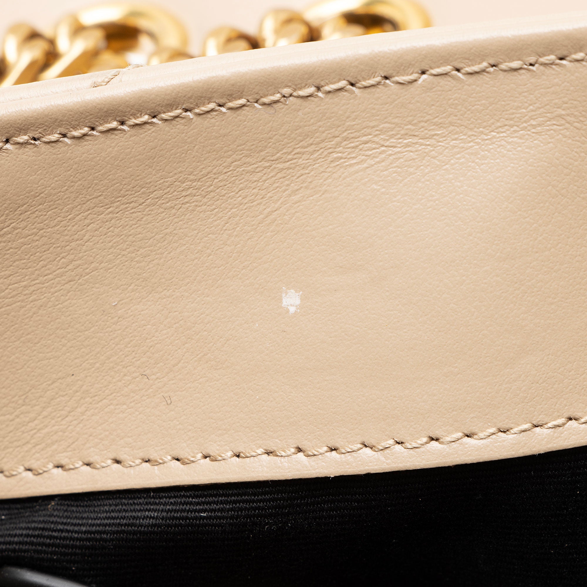 Saint Laurent Matelasse Calfskin Monogram LouLou Chain Small Crossbody