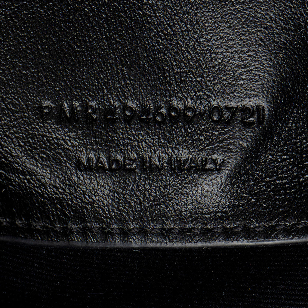 Saint Laurent Matelasse Calfskin Monogram LouLou Chain Small Crossbody