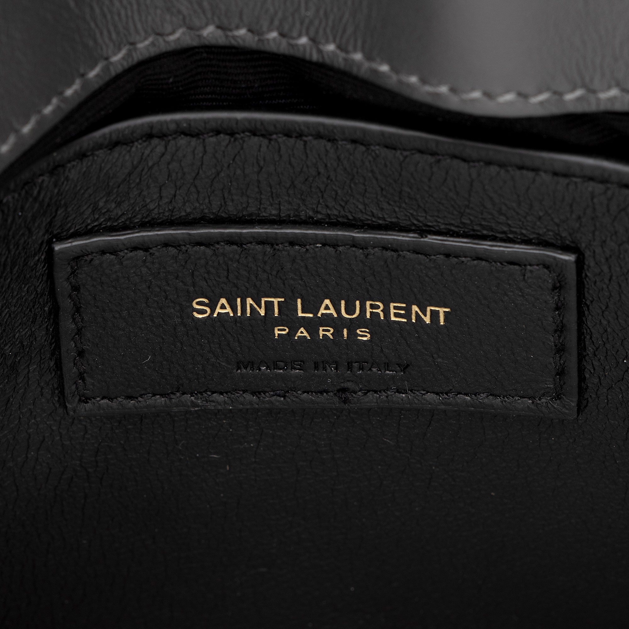 Saint Laurent Matelasse Calfskin Monogram LouLou Chain Small Crossbody
