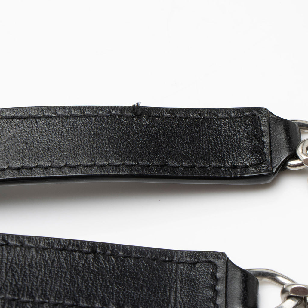 Saint Laurent Matelasse Calfskin Monogram LouLou Chain Small Shoulder Bag
