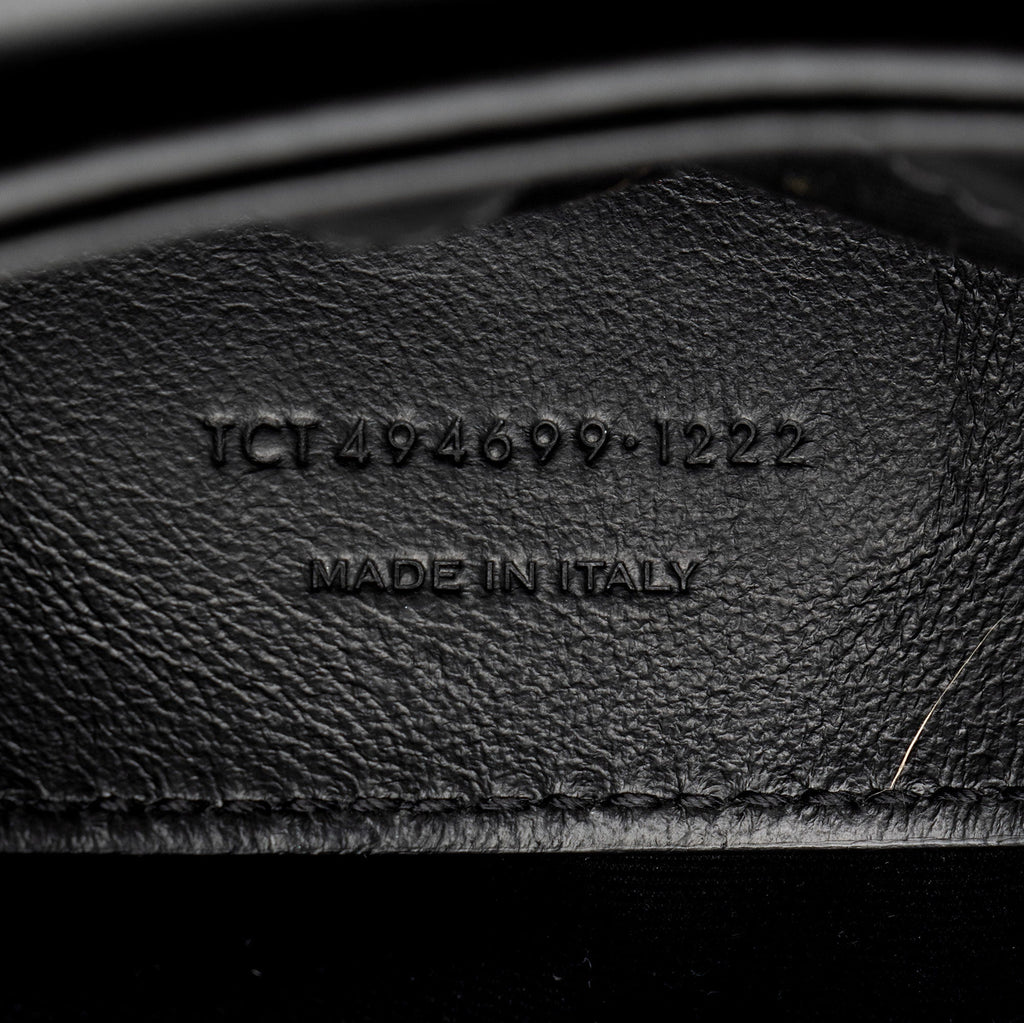 Saint Laurent Matelasse Calfskin Monogram LouLou Chain Small Shoulder Bag