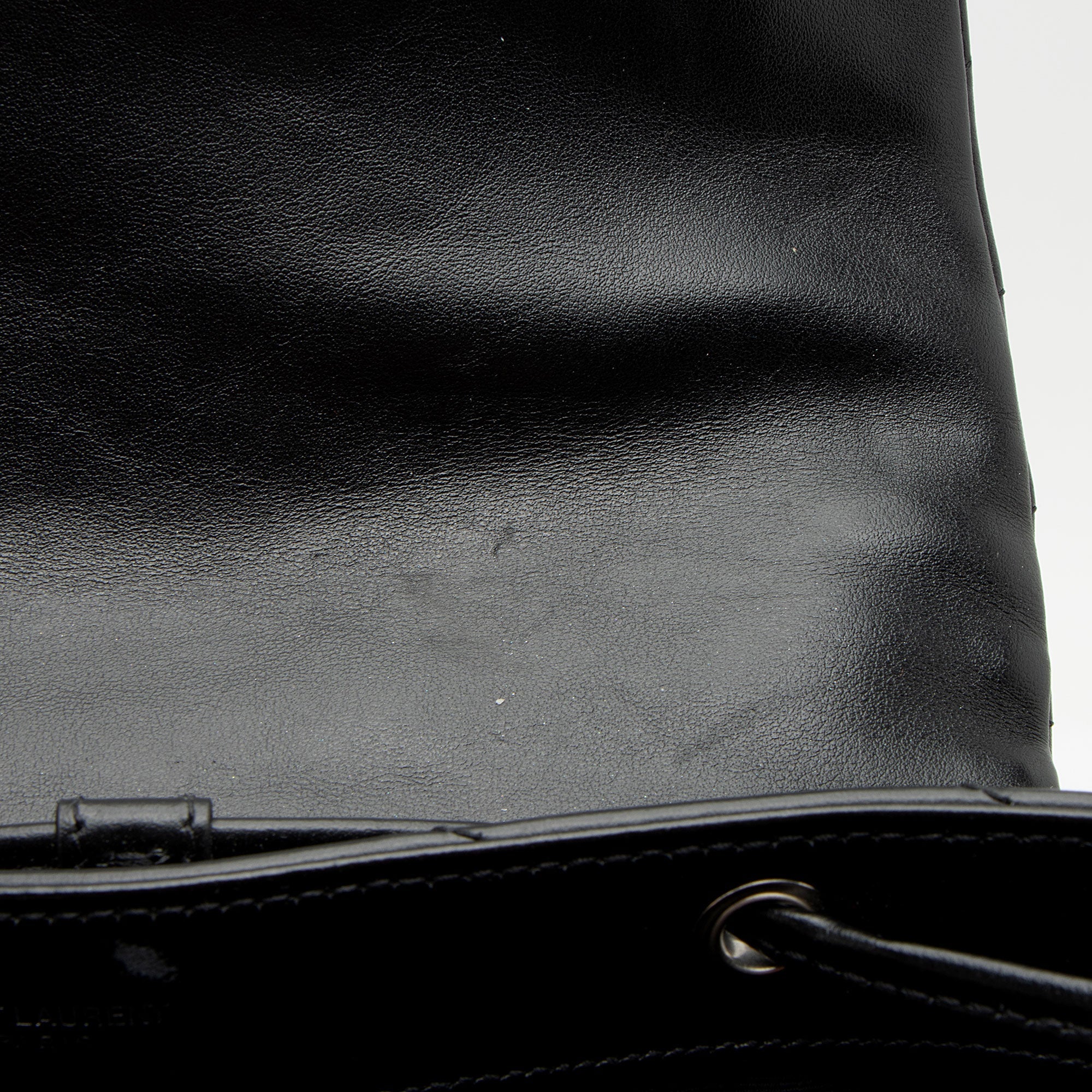 Saint Laurent Matelasse Calfskin Monogram LouLou Medium Backpack (SHF-m1rXfW)
