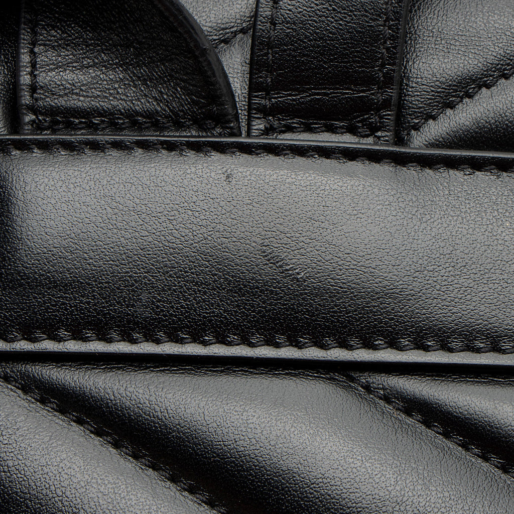 Saint Laurent Matelasse Calfskin Monogram LouLou Medium Backpack (SHF-m1rXfW)
