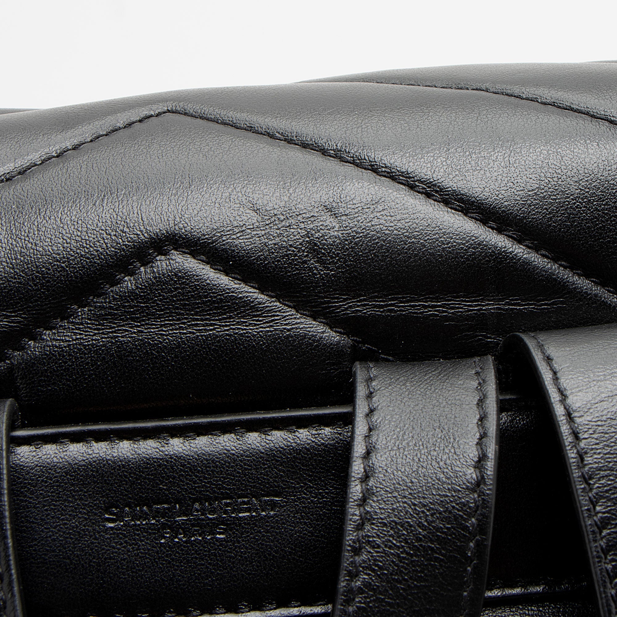 Saint Laurent Matelasse Calfskin Monogram LouLou Medium Backpack (SHF-TSOSNw)