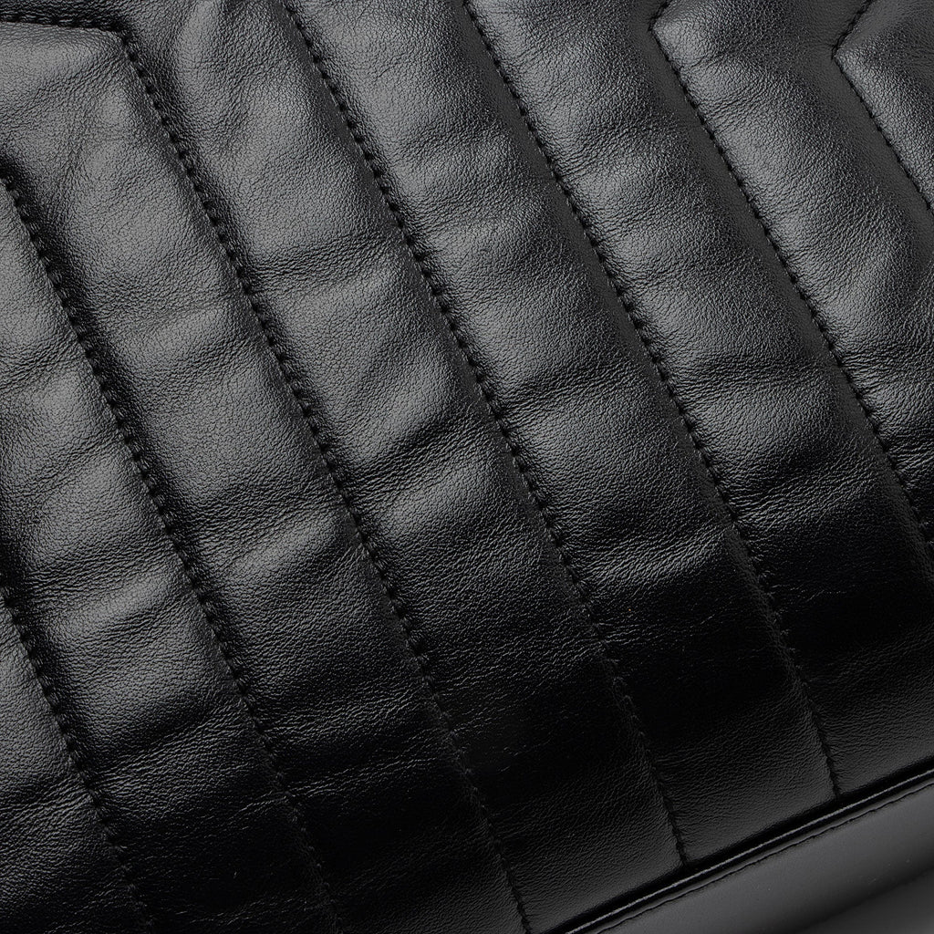 Saint Laurent Matelasse Calfskin Monogram LouLou Medium Backpack