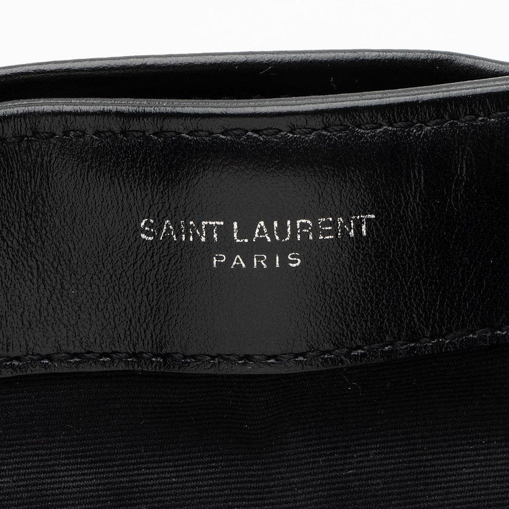 Saint Laurent Matelasse Calfskin Monogram LouLou Medium Backpack