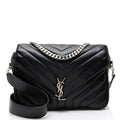 Saint Laurent Matelasse Calfskin Monogram LouLou Slouchy Large Shoulder Bag