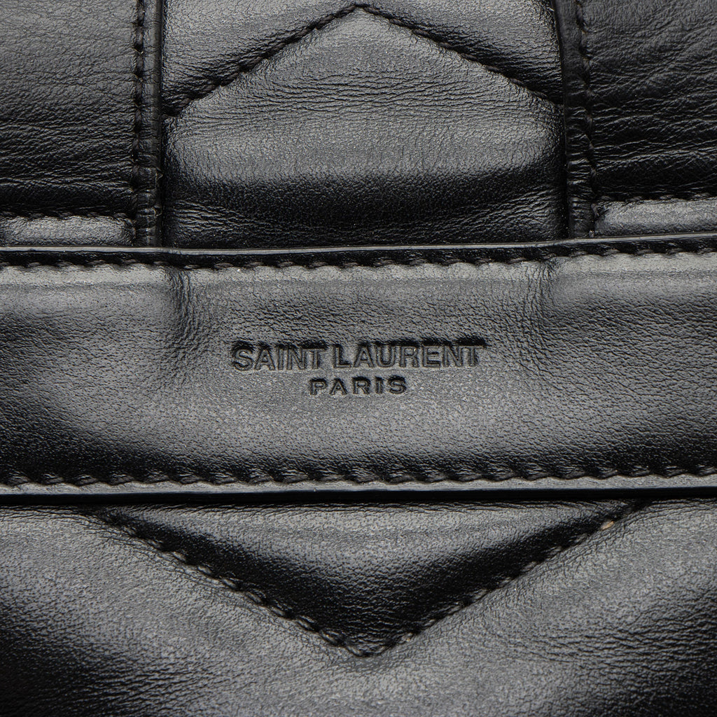 Saint Laurent Matelasse Calfskin Monogram LouLou Small Backpack