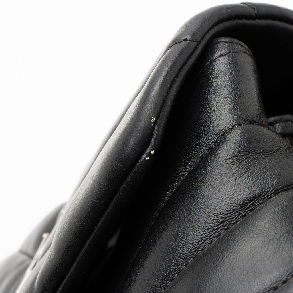 Saint Laurent Matelasse Calfskin Monogram LouLou Small Backpack
