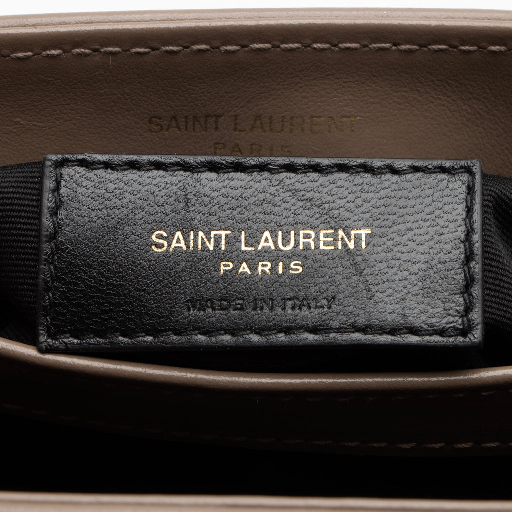 Saint Laurent Matelasse Calfskin Monogram LouLou Toy Crossbody Bag (SHF-vkCgCs)