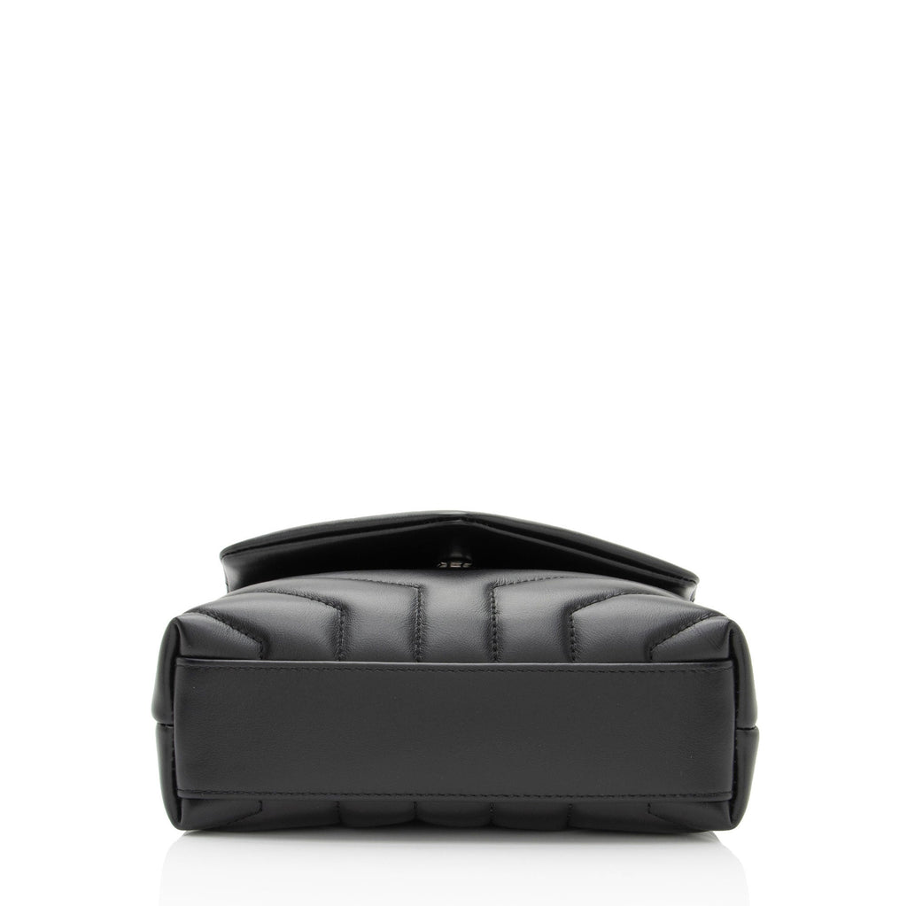 Saint Laurent Matelasse Calfskin Monogram LouLou Toy Crossbody Bag (SHF-XA7PvZ)